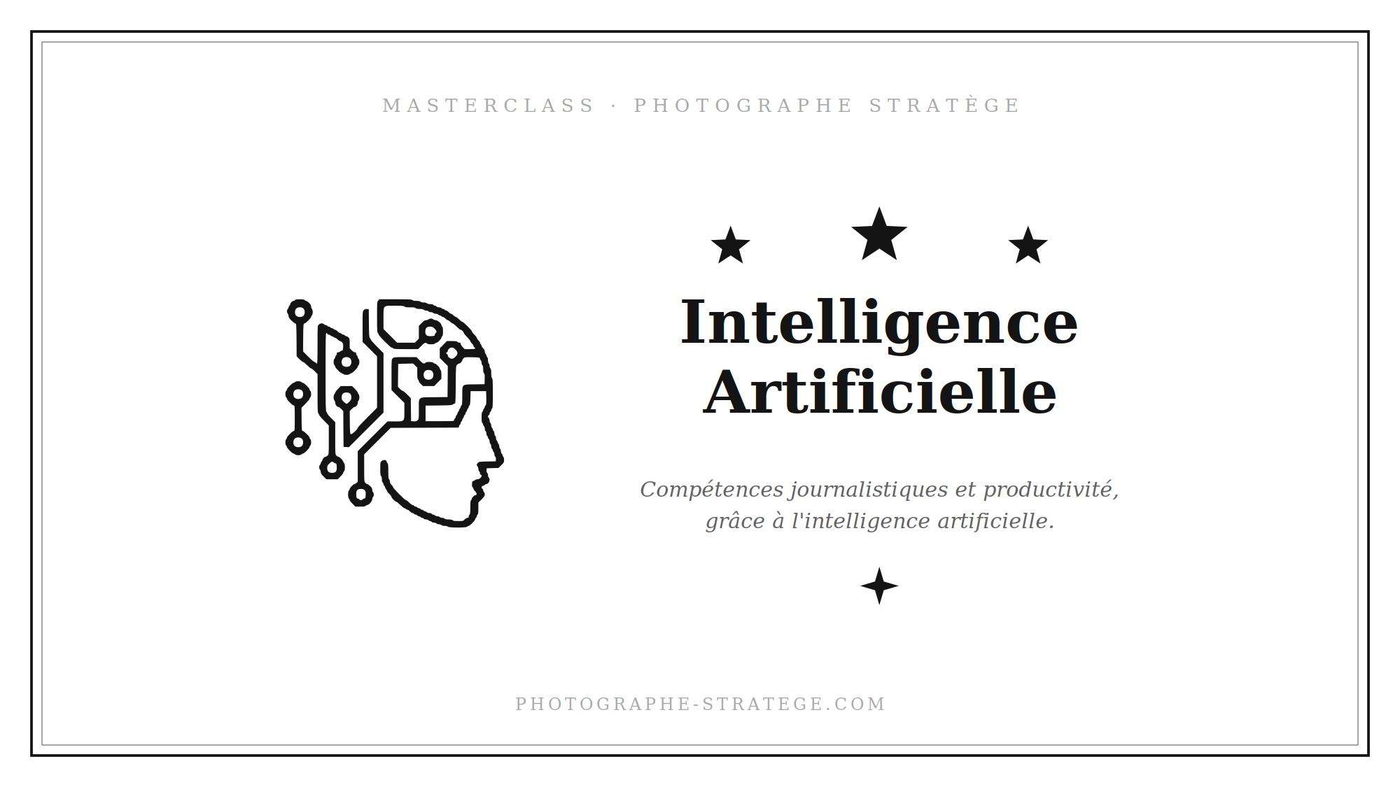 Masterclass Intelligence Artificielle