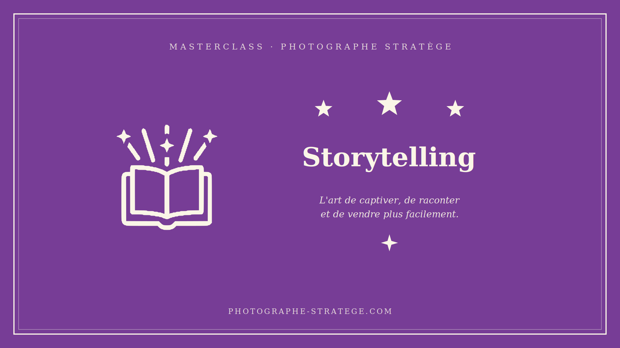 Masterclass Storytelling